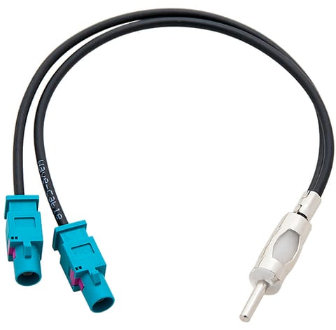 ⁨Samochodowy adapter antenowy Ford 2xFAKRA(M) wtyk DIN⁩ w sklepie Wasserman.eu