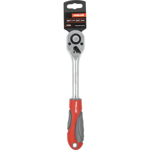 ⁨REVERSIBLE RATCHET CV-1/2", 2 COMP. HANDLE, L=250 MM PROLINE⁩ at Wasserman.eu