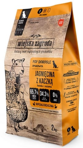⁨Wiejska Zagroda Jagnięcina z kaczką S 2kg⁩ w sklepie Wasserman.eu