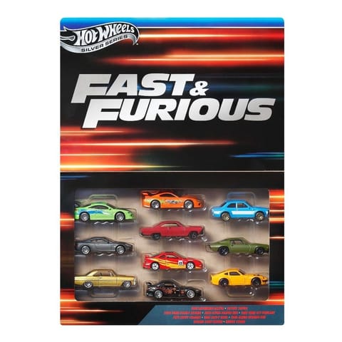 ⁨Hot Wheels Fast&Furious Szybcy i wściekli 10-pak⁩ w sklepie Wasserman.eu
