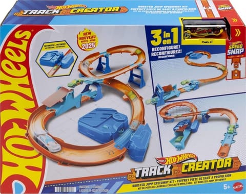 ⁨Hot Wheels Track Creator Tor Super skok z napędem⁩ w sklepie Wasserman.eu
