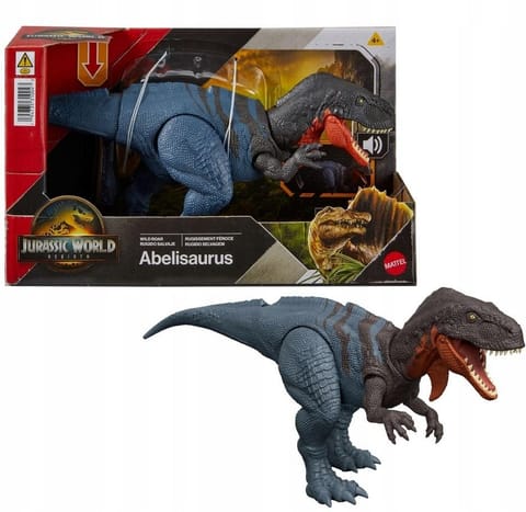⁨Jurassic World Abelisaurus Ryczący dinozaur JGB91⁩ w sklepie Wasserman.eu