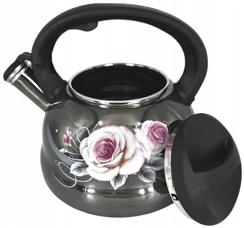 ⁨Czajnik emaliowany 3.3L z gwizdkiem. Masterpan MP-2542⁩ w sklepie Wasserman.eu
