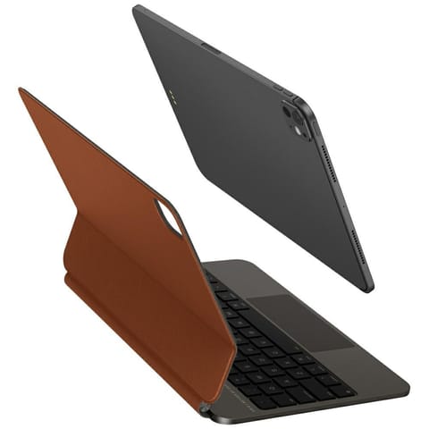 ⁨Etui UNIQ Venno Pro Magnetic Smart       z klawiaturą do iPad Pro 11" M4 caramel⁩ w sklepie Wasserman.eu