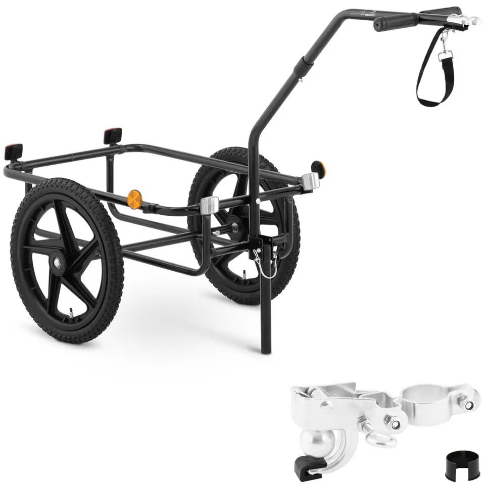 ⁨Wózek przyczepka rowerowa transportowa z odblaskami do 35 kg⁩ w sklepie Wasserman.eu