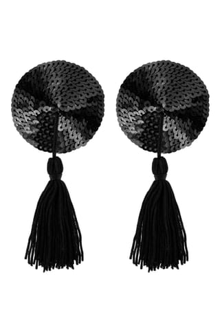 ⁨ROUND BLACK NIPPLE COVERS YOU (kolor czarny, rozmiar uniwersalny)⁩ w sklepie Wasserman.eu