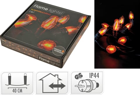 ⁨ŁAŃCUCH ŚWIETLNY IMITUJĄCY OGIEŃ 10LED⁩ w sklepie Wasserman.eu
