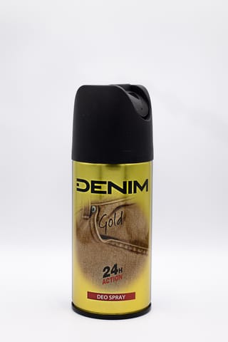 ⁨DENIM Dezodorant męski Gold 150 ml⁩ w sklepie Wasserman.eu