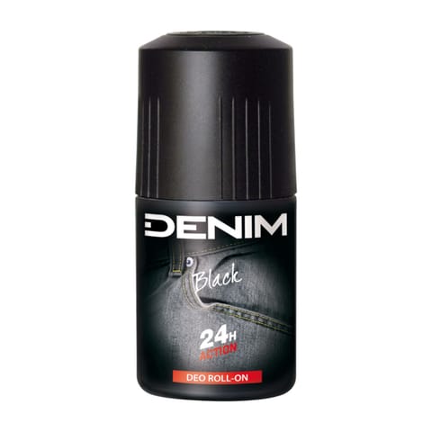 ⁨DENIM Dezodorant w kulce Black 50 ml⁩ w sklepie Wasserman.eu