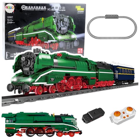 ⁨Klocki Konstrukcyjne Lokomotywa Parowa Zdalnie Sterowana RC 2348 el.⁩ w sklepie Wasserman.eu