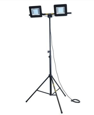 ⁨LAMPA NA STATYWIE PODWÓJNA LED SMD 200W LM2X100AW,  1.7M⁩ w sklepie Wasserman.eu
