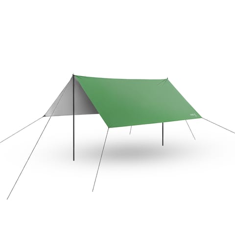 ⁨NC17107 TARP PŁACHTA BIWAKOWA KEMPINGOWA 300X300 CM ZIELONA NILS CAMP⁩ w sklepie Wasserman.eu
