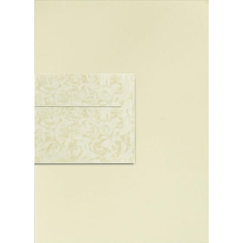 ⁨Koperta 80x160mm Pearl biały 150g. (10szt.) 280499 Galeria Papieru⁩ w sklepie Wasserman.eu