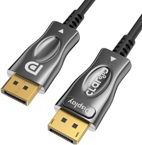 ⁨CLAROC CABLE DisplayPort 1.4 AOC, 8K, 15m, CLAROC-DP-14-15M⁩ at Wasserman.eu