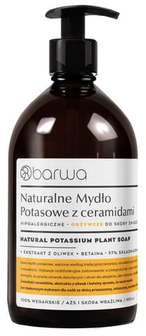 ⁨BARWA Mydło potasowe odżywcze 480 ml⁩ w sklepie Wasserman.eu