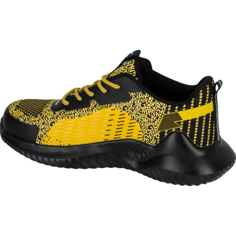 ⁨SHOES, KNITTED, YELLOW-BLACK, SB FO, "39", CE, LAHTI⁩ at Wasserman.eu