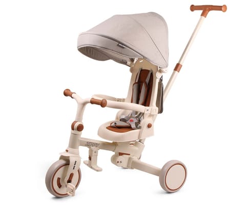 ⁨Milly Mally Rowerek Trójkołowy Zippy Beige⁩ w sklepie Wasserman.eu