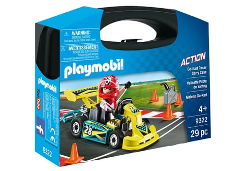 ⁨Figurine set Action 9322 Go-Kart Racer Carry Case⁩ at Wasserman.eu
