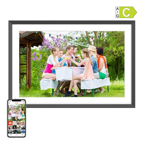⁨Cyfrowa ramka na zdjęcia Arzopa P156W (czarna) 15,6"⁩ w sklepie Wasserman.eu