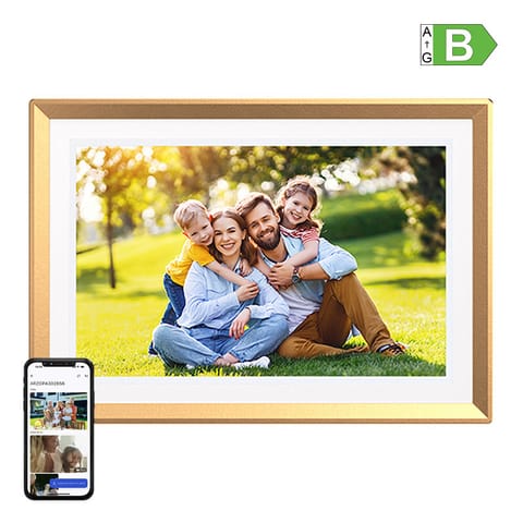 ⁨Cyfrowa ramka na zdjęcia Arzopa D10 (złota) 10.1"⁩ w sklepie Wasserman.eu