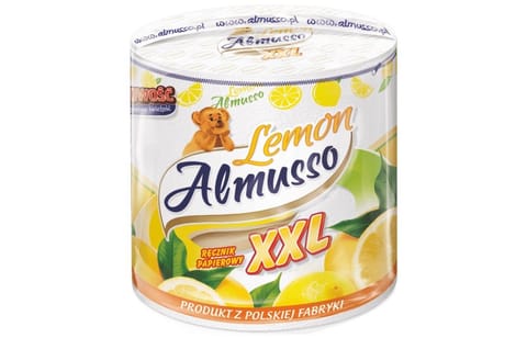 ⁨ALMUSSO Ręcznik pap. A`1 LEMON XXL /6/⁩ w sklepie Wasserman.eu