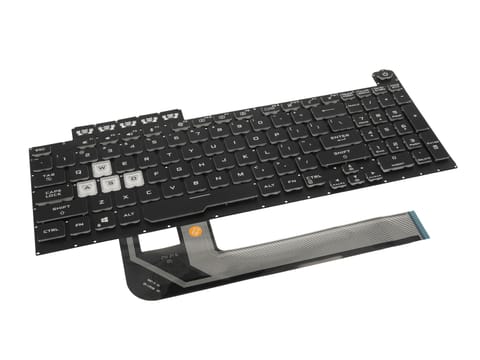 ⁨Klawiatura laptopa do Asus TUF Gaming FX506L, FX706L (numeryczna, podświetlana)⁩ w sklepie Wasserman.eu