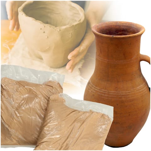 Clay stock for potter's wheel 800g at Wasserman.eu