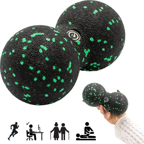 ⁨PODWÓJNA PIŁECZKA DO MASAŻU EPP 8CM ENERO FIT⁩ w sklepie Wasserman.eu