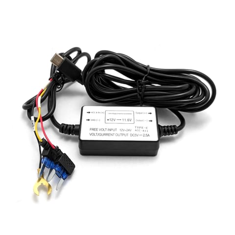 ⁨Przetwornica samochodowa KIT 12/24V 5V 2.5A USB-C⁩ w sklepie Wasserman.eu