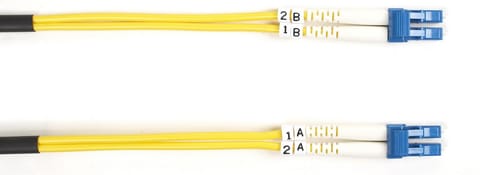 ⁨Black Box OS1 LC-LC DUPLEX YELLOW 15M⁩ w sklepie Wasserman.eu
