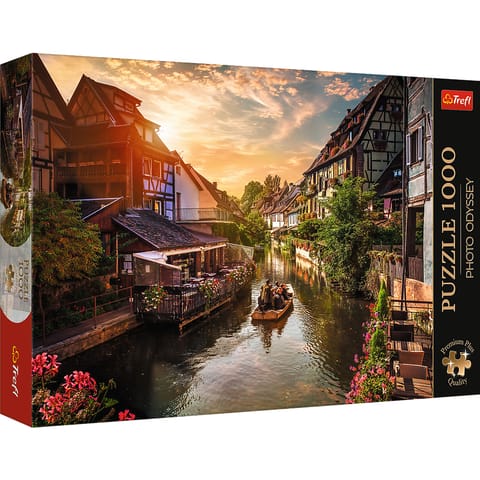 ⁨Puzzle- 1000 Premium Plus Mała Wenecja w Colmar, Francja Trefl 10816⁩ w sklepie Wasserman.eu