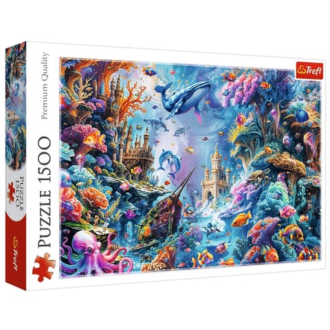 ⁨Puzzle - 1500 - Podwodny Świat Trefl 26217⁩ w sklepie Wasserman.eu