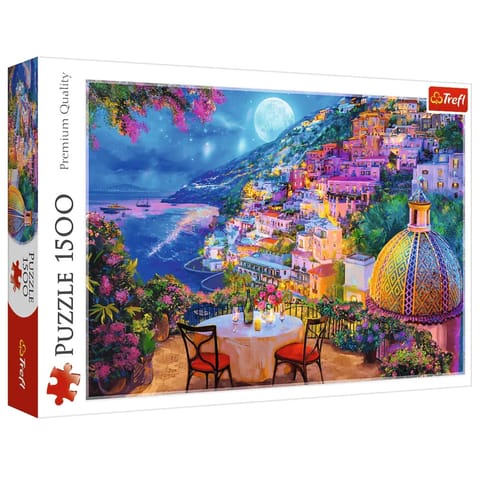 ⁨Puzzle - 1500 - Randka w Positano Trefl 26218⁩ w sklepie Wasserman.eu