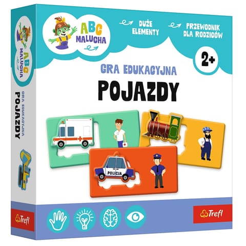 ⁨GRA - Pojazdy-ABC Malucha - Trefl 02907⁩ w sklepie Wasserman.eu