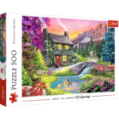 ⁨Puzzle 500 elements Mountain idyll⁩ at Wasserman.eu