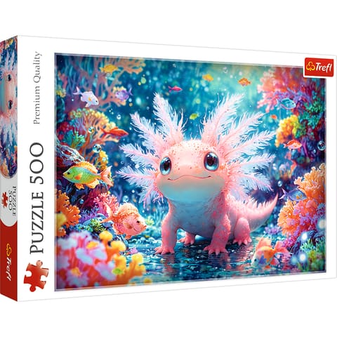 ⁨Puzzle - 500 - Aksolotl Trefl 37536⁩ w sklepie Wasserman.eu