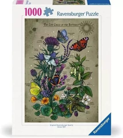 ⁨Puzzle 1000 Cykl życia motyla⁩ w sklepie Wasserman.eu