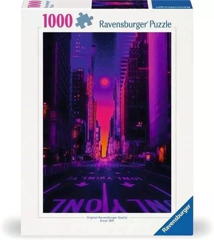 ⁨Puzzle 1000 Neony w Nowym Yorku⁩ w sklepie Wasserman.eu