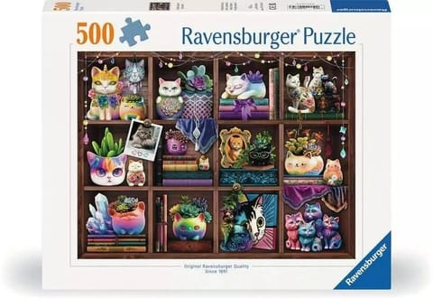 ⁨Puzzle 500 Koci Raj⁩ w sklepie Wasserman.eu