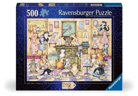 ⁨Puzzle 500 Szalone koty⁩ w sklepie Wasserman.eu