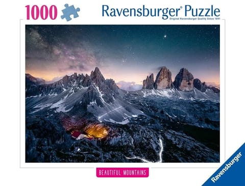 ⁨Puzzle 1000 Tre Cime, Dolomity⁩ w sklepie Wasserman.eu