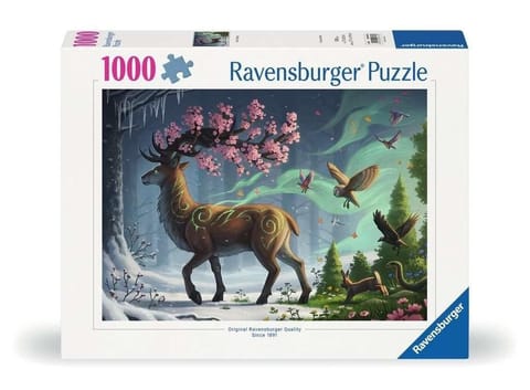 ⁨Puzzle 1000 Wiosenny jeleń⁩ w sklepie Wasserman.eu