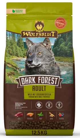 Wolfsblut Dog Dark Forest - dziczyzna i bataty 12,5kg w sklepie Wasserman.eu