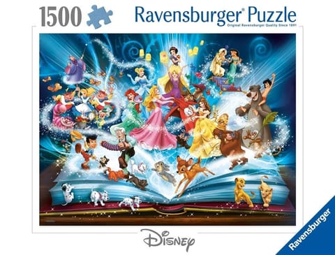 ⁨Puzzle 1500 Księga opowieści Disneya⁩ w sklepie Wasserman.eu