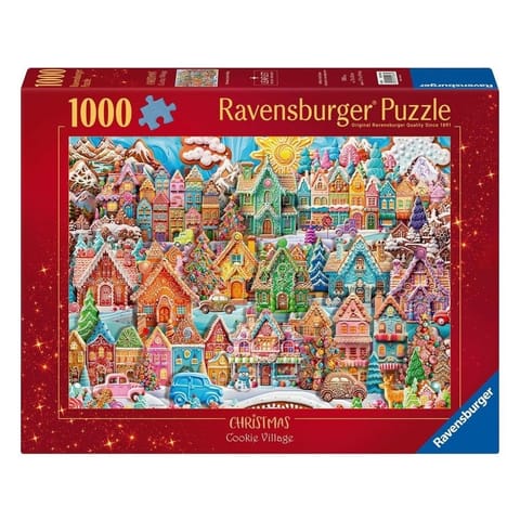 ⁨Puzzle 1000 Ciasteczkowe święta⁩ w sklepie Wasserman.eu