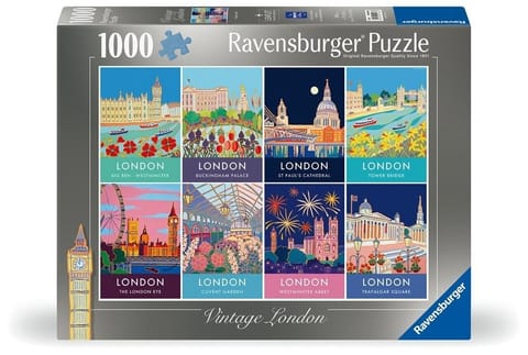 ⁨Puzzle 1000 Vintage Londyn⁩ w sklepie Wasserman.eu