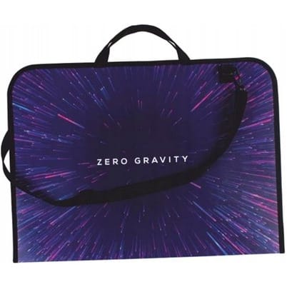 ⁨Teczka na rysunki A3 na suwak PP 38x52cm z nadrukiem zero gravity TER-01-03 BIURFOL⁩ w sklepie Wasserman.eu