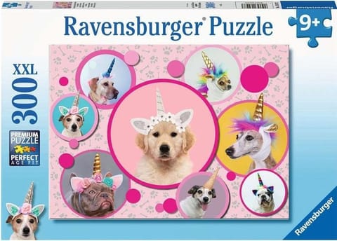 ⁨Puzzle XXL 300 Pieski jednorożce⁩ w sklepie Wasserman.eu