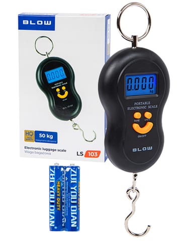 ⁨Waga bagażowa turystyczna hakowa LS103 do 50kg⁩ w sklepie Wasserman.eu