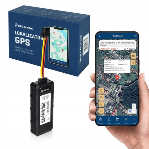 ⁨Lokalizator GPS Mking MK3 2G+4G ŚLEDZENIE POJAZDU ŁODZI ODCIĘCIE⁩ w sklepie Wasserman.eu
